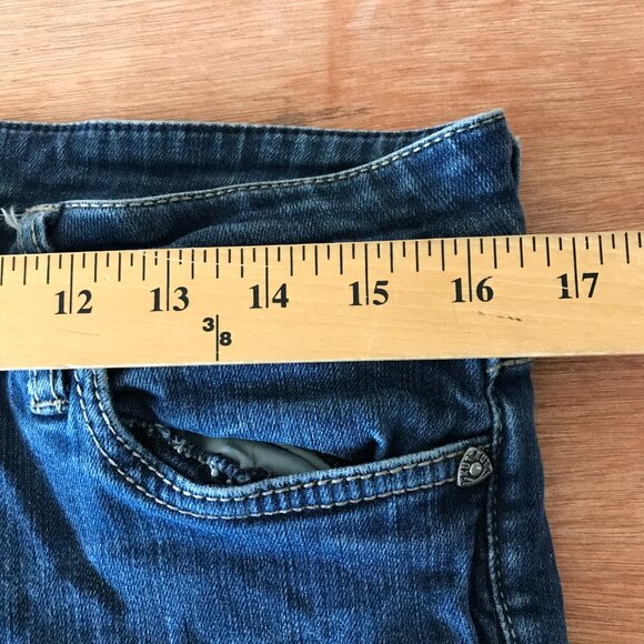 Kut from the Kloth Diana Skinny Jeans Women 12 Blue Mid Rise Dark Wash Stretch - Picture 10 of 12